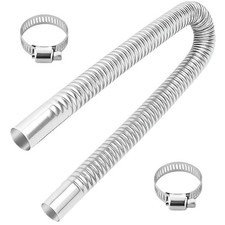 23.6 Inches Stainless Steel Exhaust Hose 1 Id Generator Exhausts Extension ...