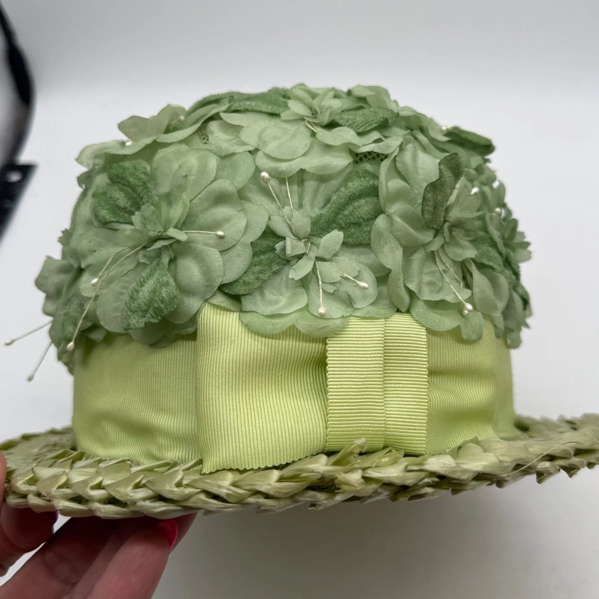 Pillbox Green Vintage Hats for Women for sale | eBay