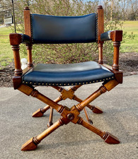 Vintage 1971 Black Director Style Chair~Paoli Chair Company~Made In USA Vintage 1971 Black Director Style Chair~Paoli Chair Company~Made In USA