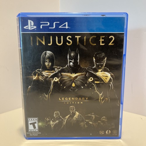Injustice 2 Legendary Edition (Sony PlayStation 4, 2018) | Tested | Fast Ship