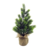 artplants Deko Tannenbaum Pori, Jutesack Natur, 40Cm, Ø20Cm