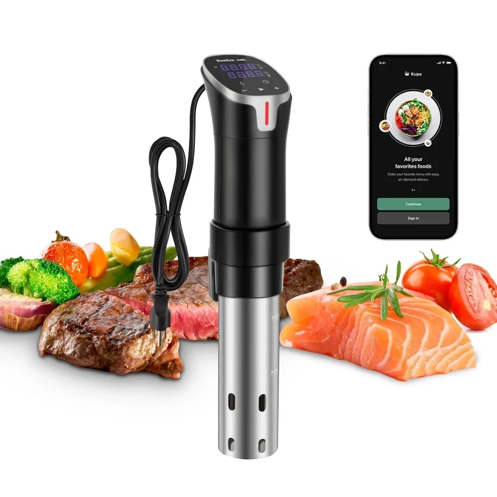 Sous Vide Cooker with APP Control,1100W Precision Sous Vide Machine with Digital