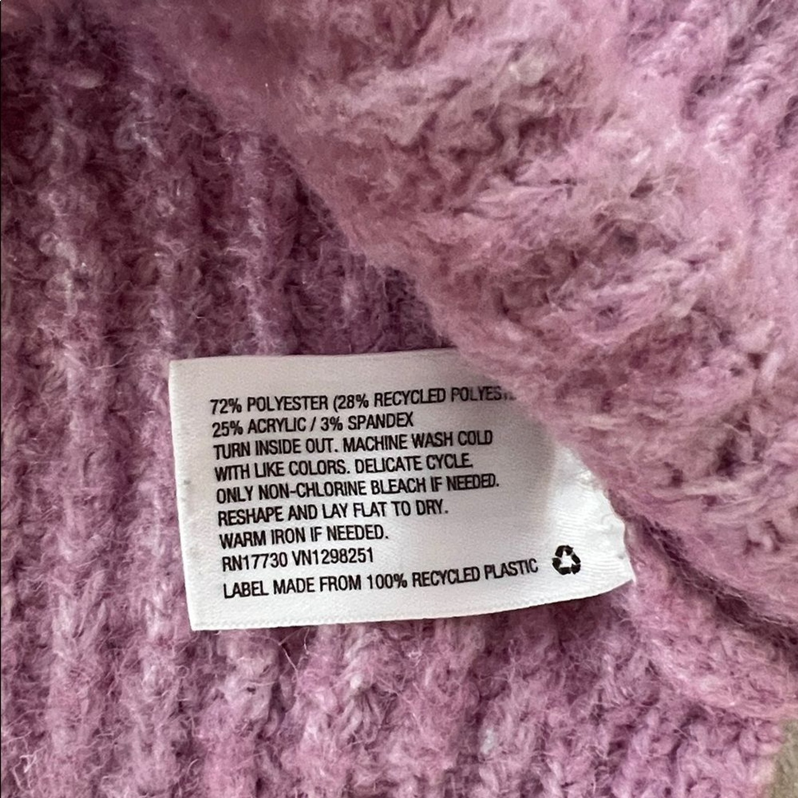 Universal Thread Lavender Knit Stretchy Vest Size… - image 8