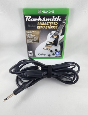 Rocksmith 2014 Edition Remastered Xbox One + Rocksmith USB Guitar Adapter