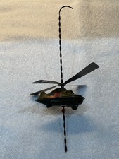 Vintage spinning Rare Helicopter Spinning top toy