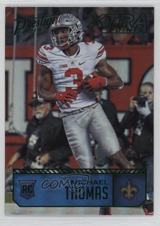 2016 Panini Prestige Rookies Xtra Points Green Michael Thomas Rookie RC 0o9h