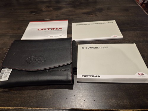 2018 KIA OPTIMA OWNERS MANUAL, FEATURES & FUNCTIONS, WARRANTY MANUAL IN CASE