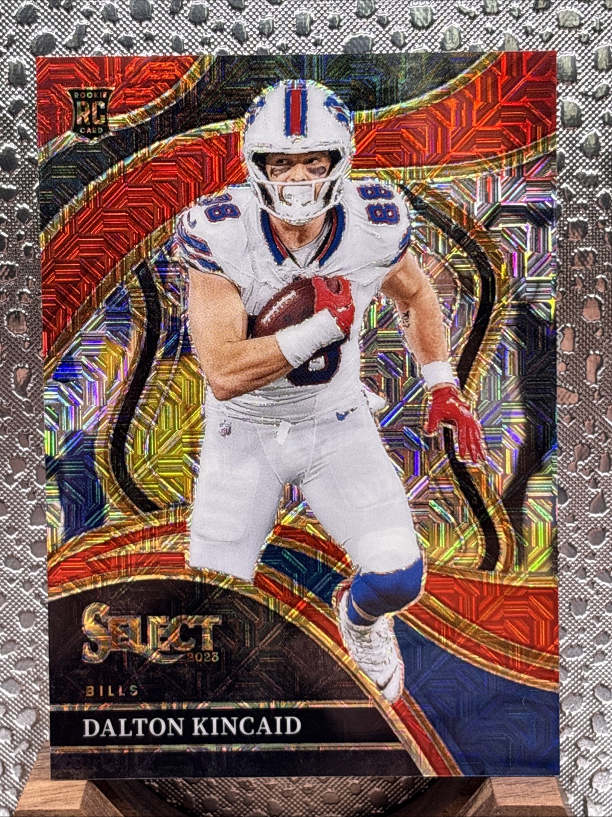 2023 Dalton Kincaid Panini Select Red Prizm /49 Rookie Card #281 Buffalo Bills
