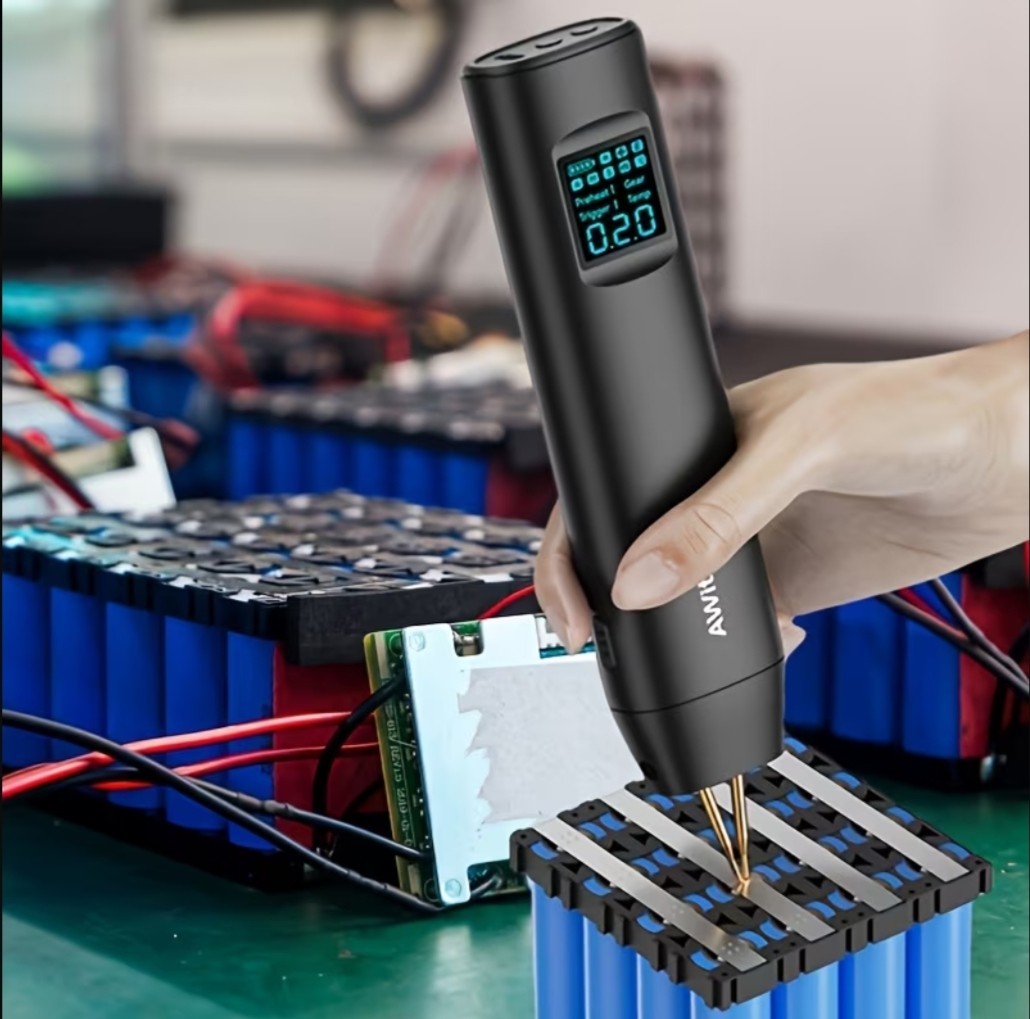 Poste à souder portable avec écran boîtier robuste alliage Premium