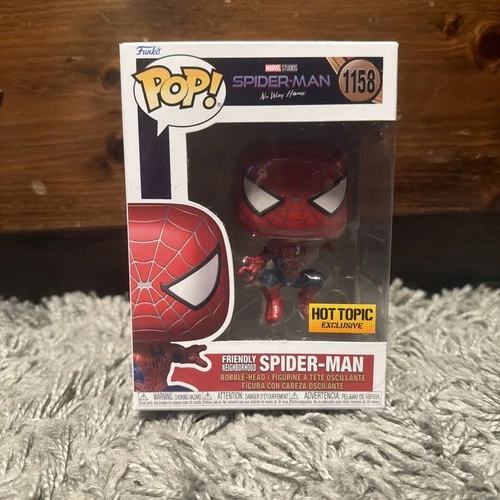 Funko Pop! Marvel: Friendly Neighborhood Spider-Man #1158 Hot Topic Exclusive