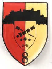 Austria, Troop Body Badge "Brigade Artilleriebtl. 8", measures 35 x 50mm