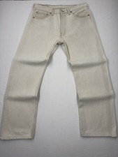 Original Levi&rsquo;s 501 Vintage Jeans | Cremewei&szlig; | W33/L30 | Herren| Made in Canada