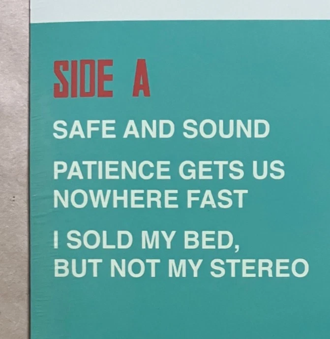 CAPITAL CITIES 12" EP US 2013 First Pressing Vinyl  RARE NEW SEALED Ltd. #1003 - Image 3 of 4