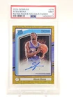 ADEM BONA 2024-25 DONRUSS GOLD CHOICE ROOKIE AUTO /10 #278 76ERS PSA 9 Q6033