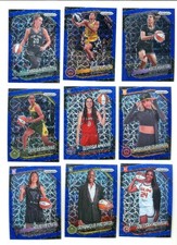 2025 Panini Prizm WNBA Blue Velocity RC's & Vets - You Pick - Complete Your Set
