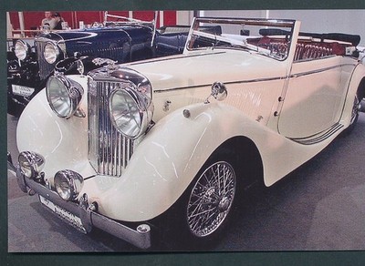 AK 20488#    Jaguar 3,5 SS DHC 1939 -    Foto/Postkarte / Sammlerkarte