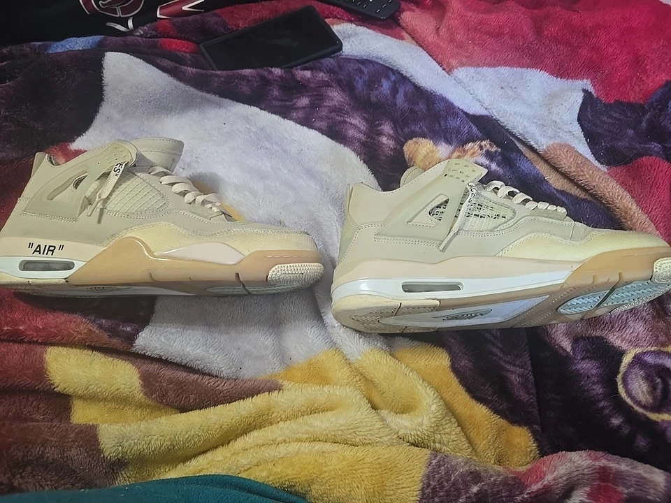 Nike Air Jordan Off White  size 11 nice - Image 2 of 4