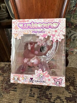 Tokidoki Unicorno Hanako Comicon Cherry Blossom Charm Keychain