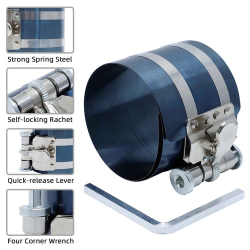 Kolbenspannband 75mm KolbenringSpannband Ø53-125mm Kolbenringspanner - Bild 3 von 7