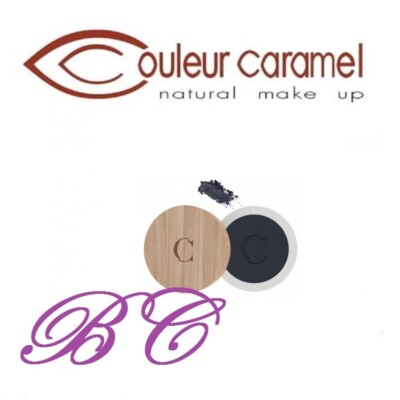 Fard à Paupières BIO Couleur Caramel - Teinte 108 Nuit Profonde Nacrée - Poudre Compacte 1,7g - Hypoallergénique - Made In France