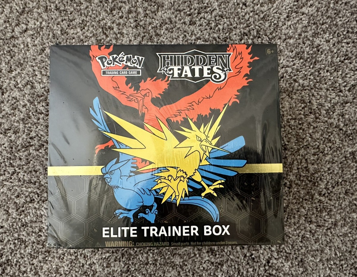 【ポケモンカード】エリートトレーナーボックス Hidden Fates Pokémon TCG Sun & Moon - Hidden Fates Elite Trainer Box ETB