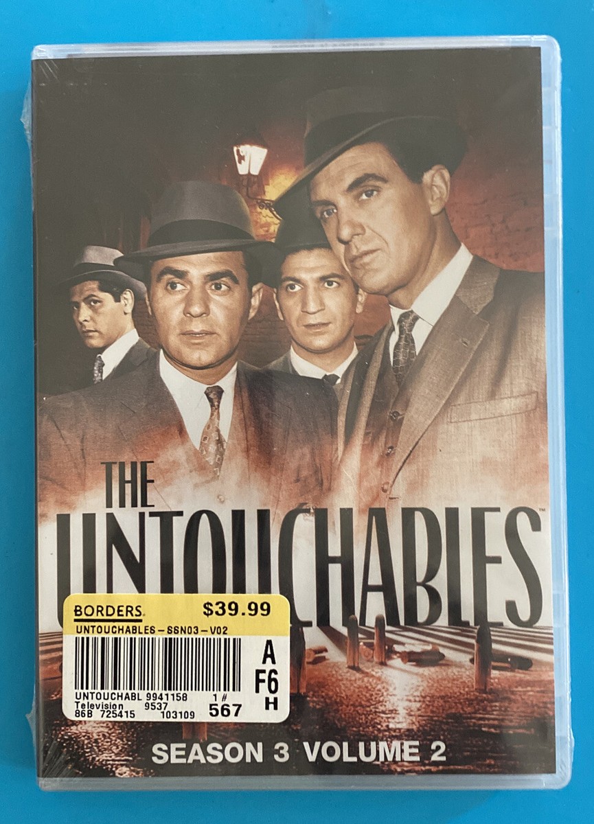 (未使用･未開封品)Untouchables: Season Three V.2/ [DVD] [Import] The Untouchables: Season 3 Volume 2 (DVD, 1962) Brand New
