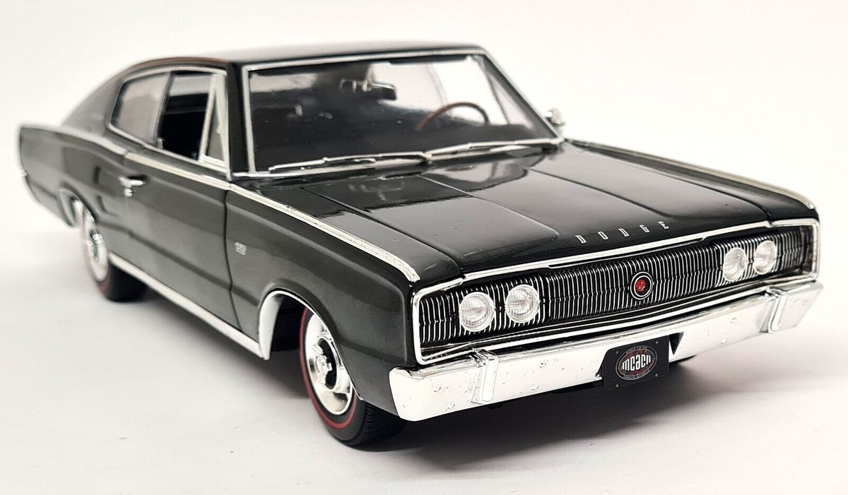 ミニカー 1966 Dodge Charger Matchbox 1966 Dodge Charger Diecast Car Green Mattel - ToyWiz