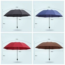 Imperméable Parapluie Pliant 112cm Fort Pluie Compact Léger Homme Femme