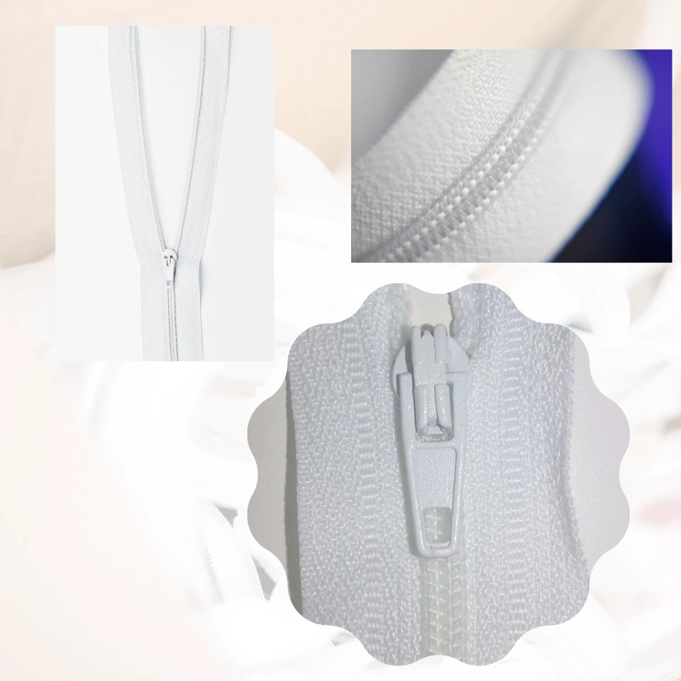 20 Reißverschlüsse 40cm Farbmix unteilbar Reißverschluss f. Kleider, Kissen etc. - Bild 2 von 4