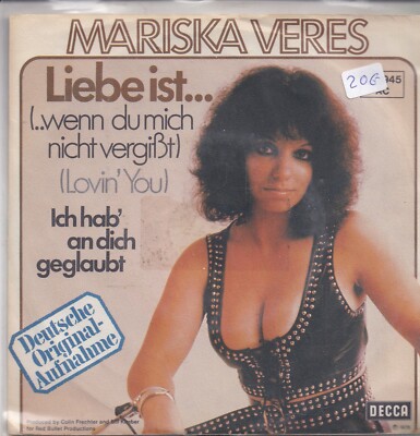 Mariska Veres-Liebe Ist Vinyl single