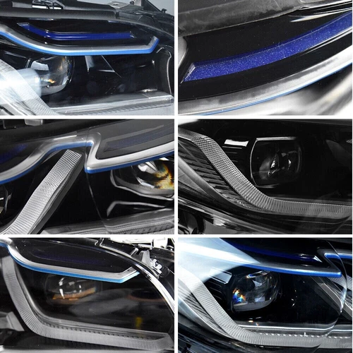 BMW 5 Series F10 M5 Xenon Headlights G30 LED DRL Lamps Update - FULL SET - Picture 12 of 19