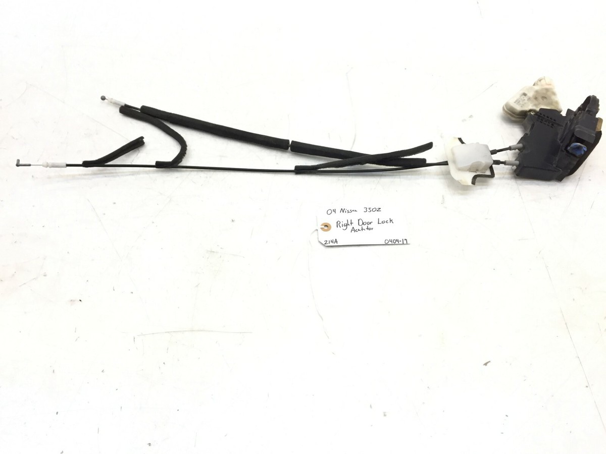 03 04 05 06 07 08 09 NISSAN 350Z FRONT RIGHT DOOR LOCK ACTUATOR