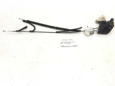 タケ 03 04 05 06 07 08 09 NISSAN 350Z FRONT RIGHT DOOR LOCK