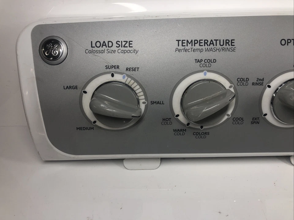 Panel de control de lavadora GE 175D5540 E interruptor de presión y placa 175d5261g012 Foto 2 de 4