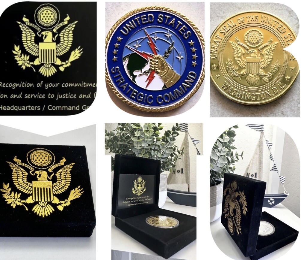 米空軍チャレンジコイン／Air Force Challenge Coin USAF U.S. Air Force Strategic Air Command Challenge Coin USA