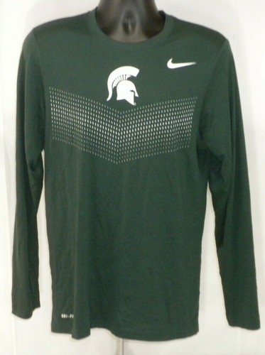 Nike Mens T-shirt Small Green Dri-Fit 