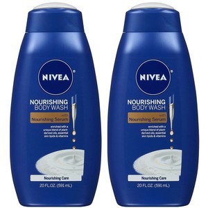 nivea nourishing care body wash with nourishing serum