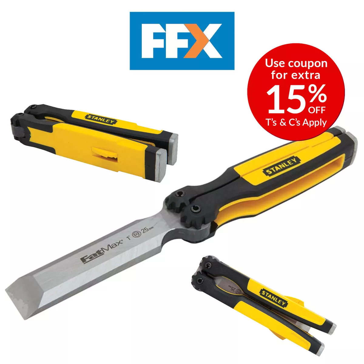 Stanley STA016145 Fatmax Folding Chisel 25mm 1
