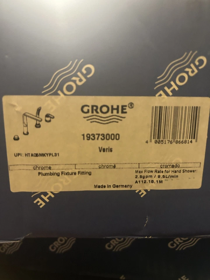 Grohe 19373000 Veris Roman Tub Filler With Personal Hand Shower RARE - Image 2 of 4