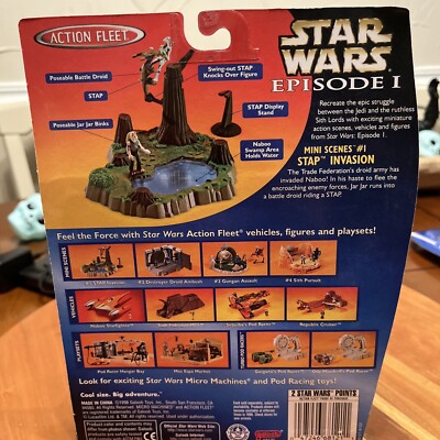STAR Wars Micro Machines Action Fleet Episode 1 Mini Scene 1 Stap