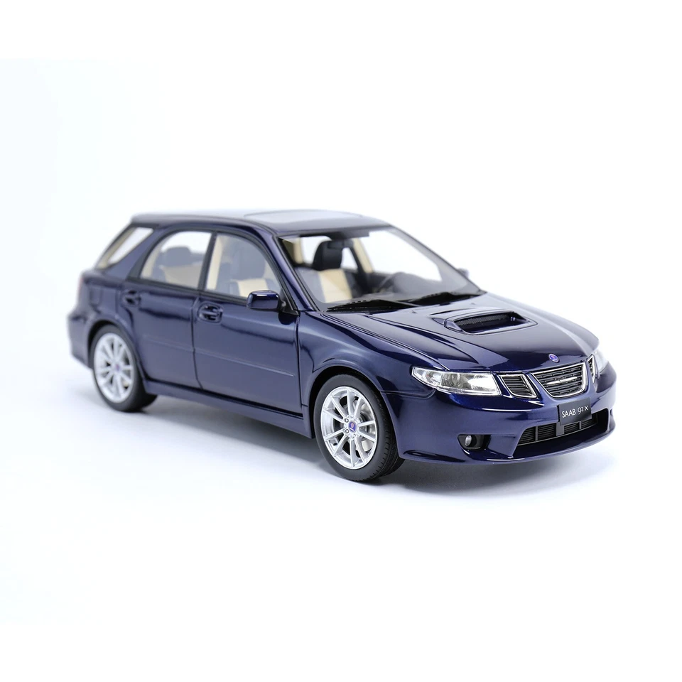 1 /18 Saab 9-2X Aero Resin Model car By RadScale models - blue color - Image 4 of 4