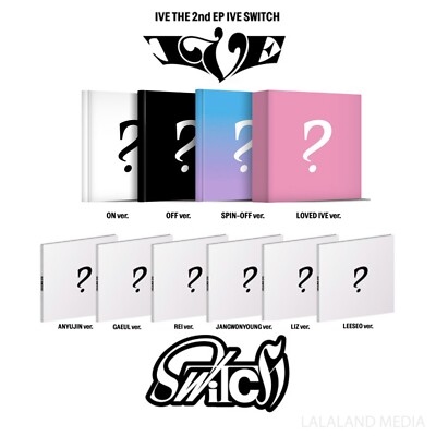 PRE-ORDER IVE [SWITCH] 2nd EP Album VERSION+DIGIPACK OPTIONS CD+PHOTOCARD+POSTER