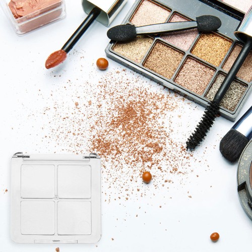 4 Pcs Lidschatten-Box Leere Lidschattenpalette Make-up-Palette Mit Gitter - Bild 10 von 12