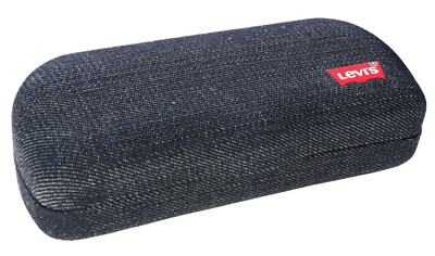 LEVI'S Brillenetui Jeans Denim Hartschale für Brille & Sonnenbrille - wie neu