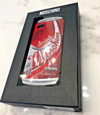 Moschino NIB Coka Cola can iPhone 5/5s phone case Jeremy Scott authentic