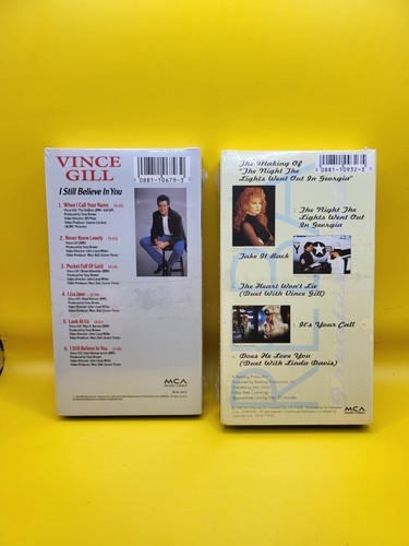 Versiegelt - Reba McEntire & Vince Gill VHS Posten Country Musik Videos Oklahoma - Bild 2 von 3