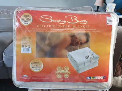 Sleeping Beauty Double Electric Under Blanket Unused | eBay