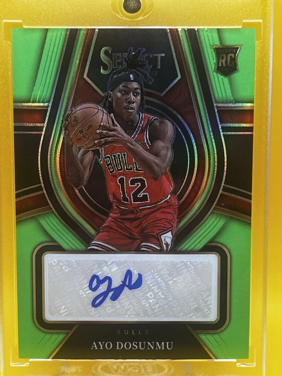 Ayo Dosunmu RC auto /25シリ 2021-22 Panini Select - Ayo Dosunmu #RS-ADM for sale | eBay