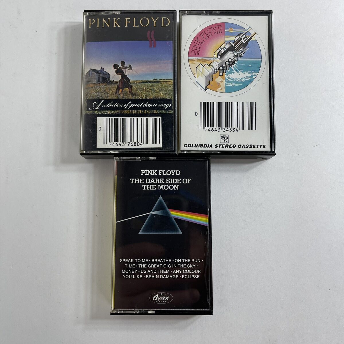 Pink Floyd Cassette Dark Side Of The Moon Wish You Were Here Pink Floyd Cassette Dark Side Of The Moon Wish You Were Here