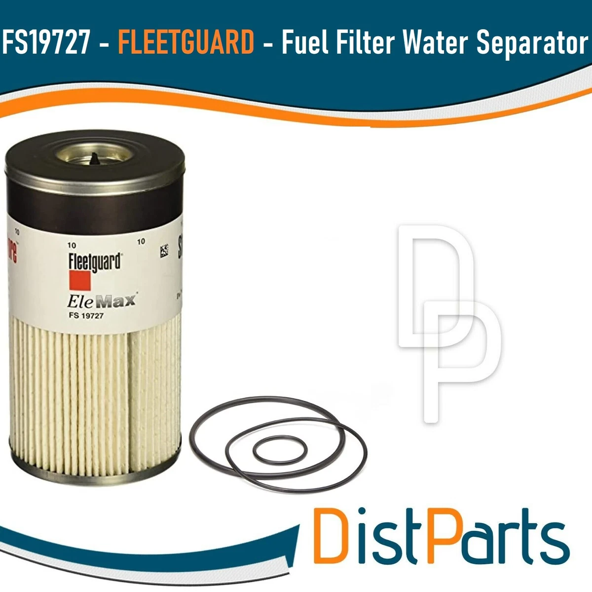 FleetGuard Fuel Filter With Water Separator FS19727 KAHGO